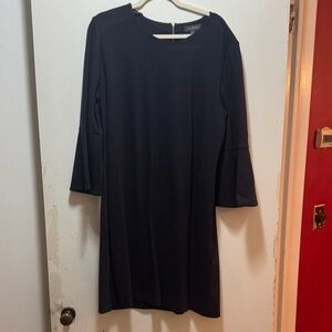 The Limited Navy Long Sleeve Dress